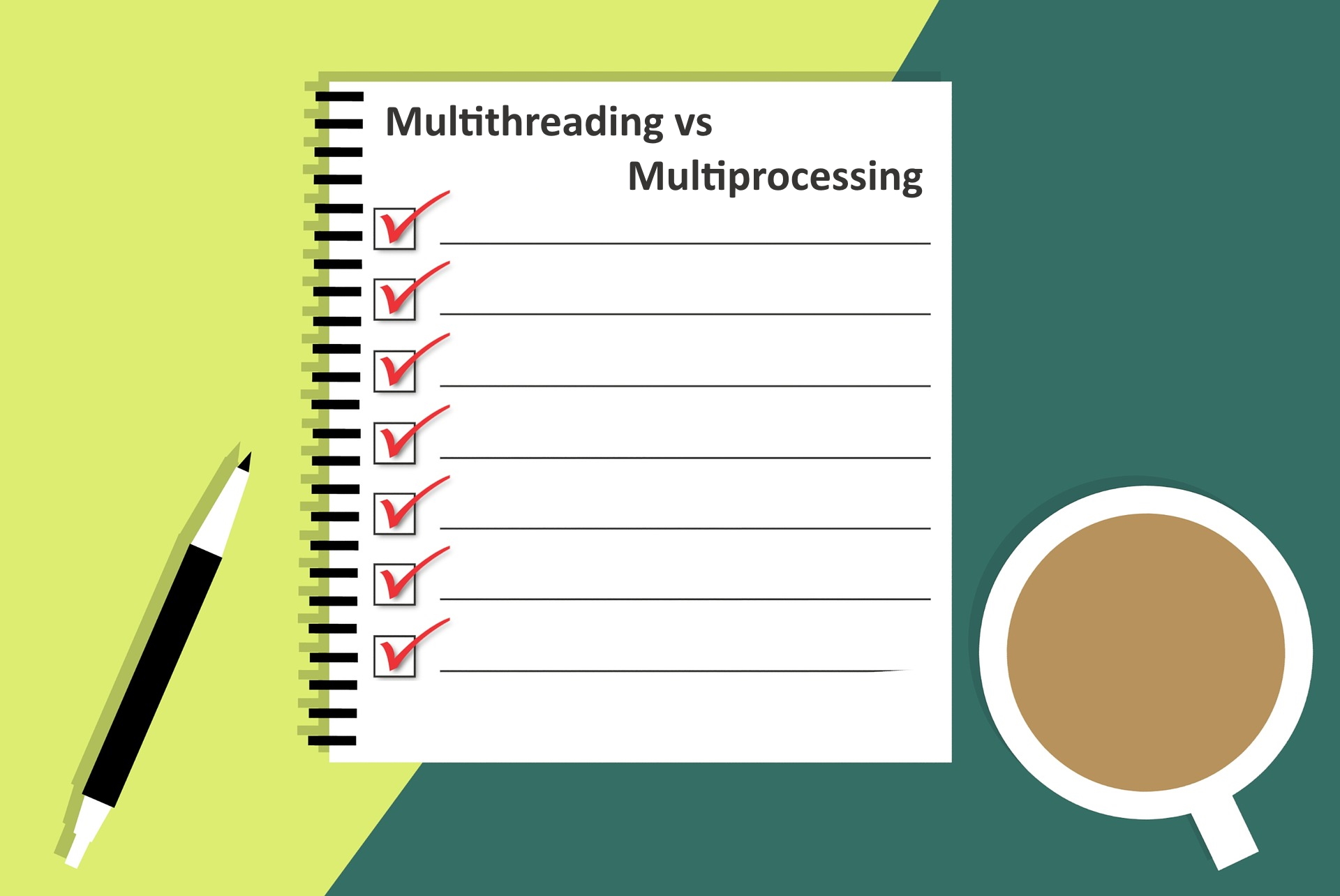 multithreading vs multiprocessing: List of Considerations