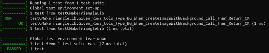 CMake OpenCV Results