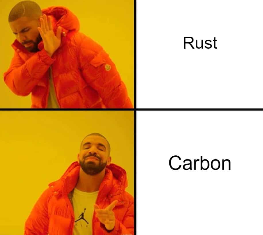 Rust Carbon Meme