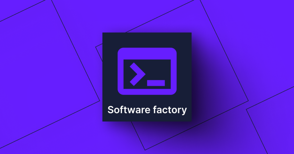 Software factory icon